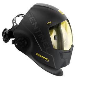 ESAB Sentinel A60 shade controls enable precise DIN range adjustments