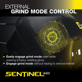 ESAB Sentinel A60 true color lens demonstrates realistic weld colors