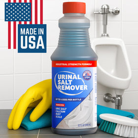 Escentile Urinal Salt Remover facility-use friendly option for stadiums, schools and eateries.