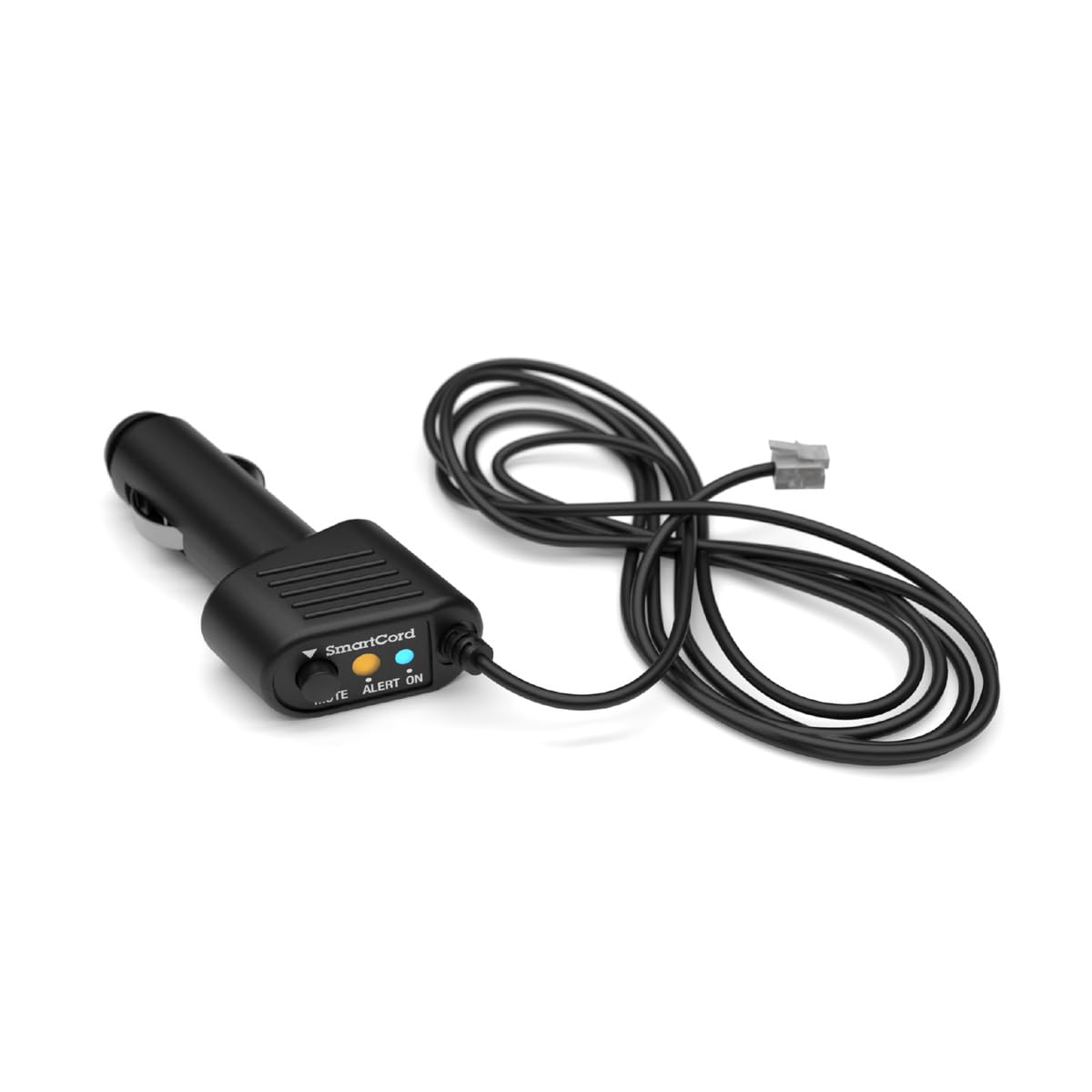 Escort SmartCord straight wire power cord for radar detectors, designed for tidy in-vehicle wiring.