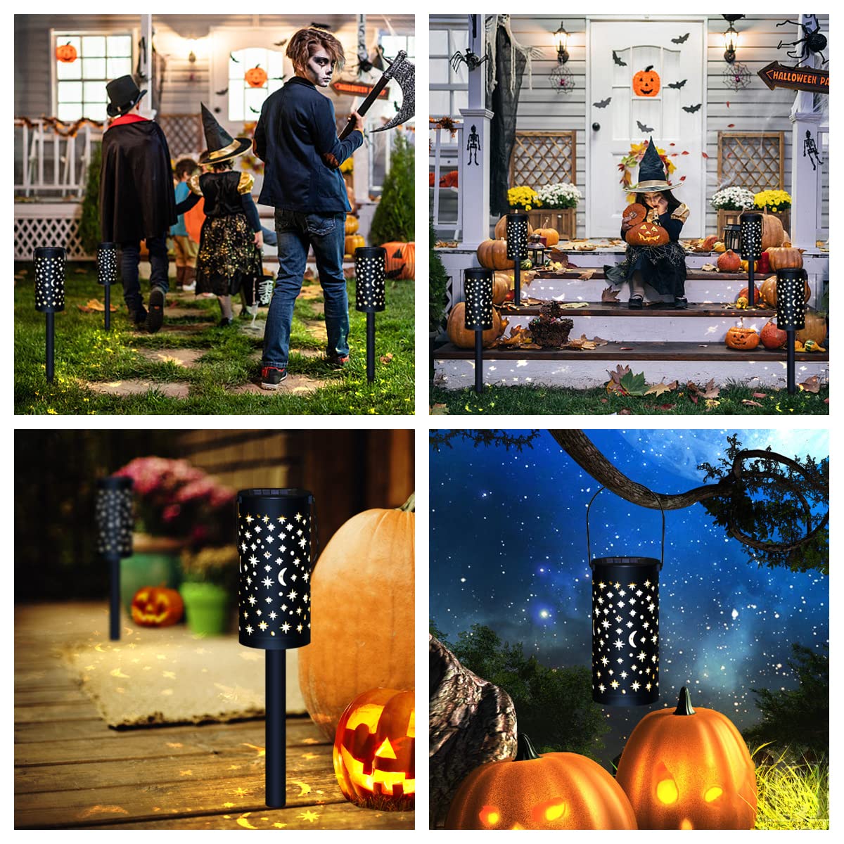 esgarden Lawn stake or hanging lantern for flexible placement.