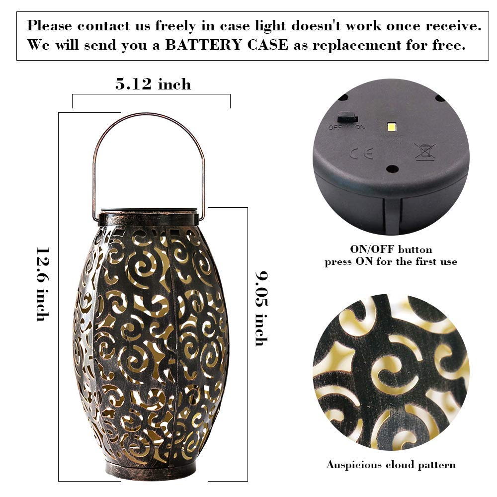 esgarden patio gift lantern versatile decor for garden