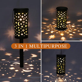 esgarden Waterproof outdoor garden light for patios year-round.