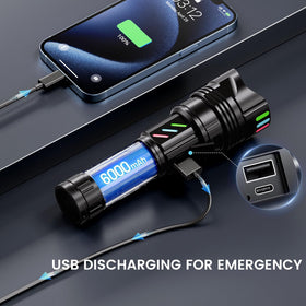 Esgofo flashlight with multiple modes for flexible lighting
