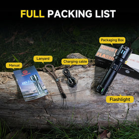 Esgofo versatile flashlight for camping, hiking, emergencies