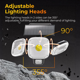 ESLIGHTION night illumination delivers bright beam and long runtime.