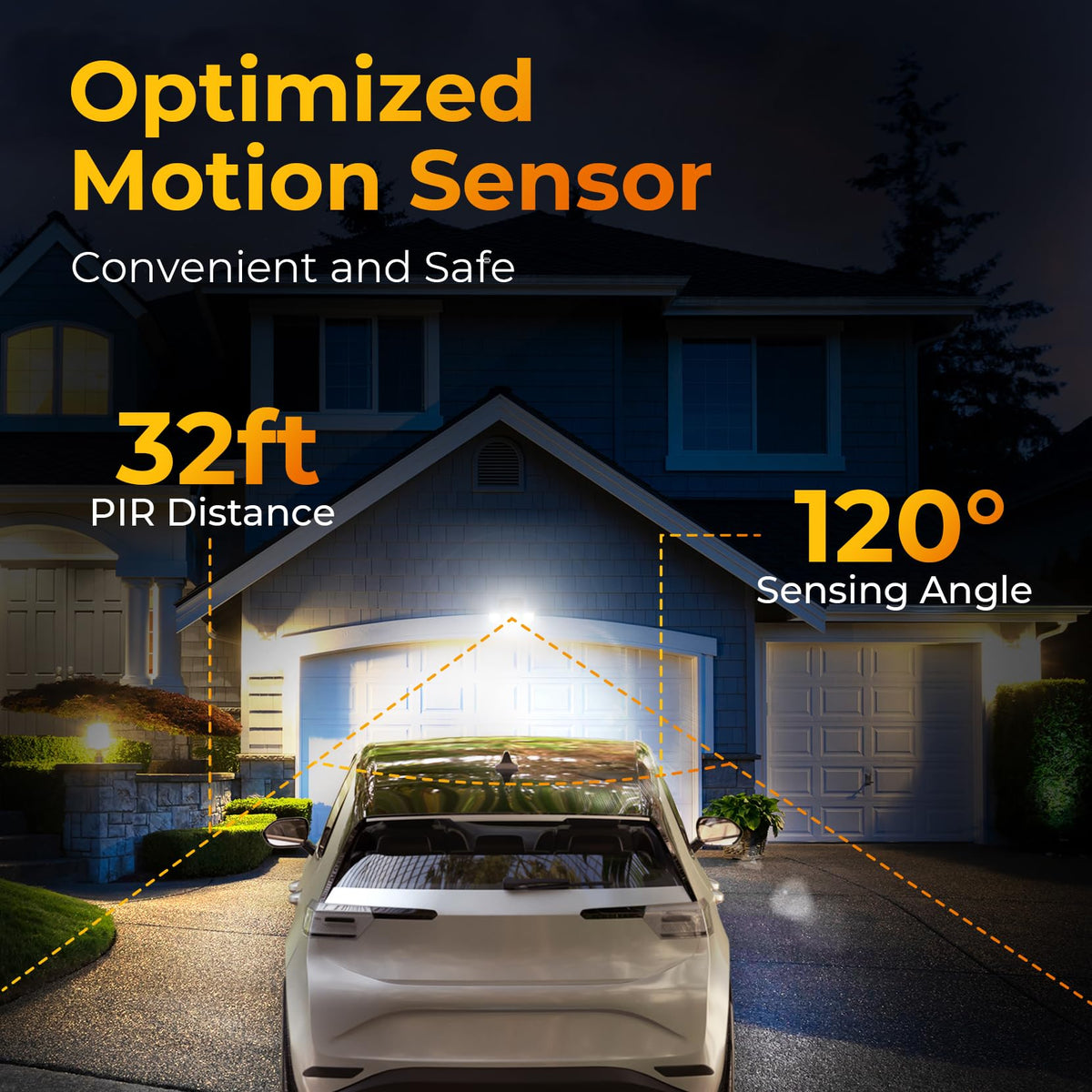 ESLIGHTION wall-mount installation demonstrates tool-free setup.