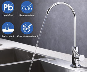 ESOW inner-wall ceramic disc cartridge ensures smooth operation and drip-free performance