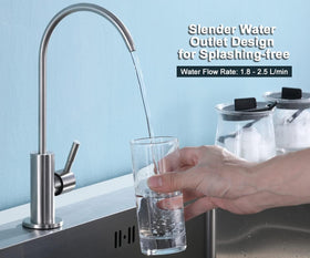 ESOW stainless steel body resists rust for longevity