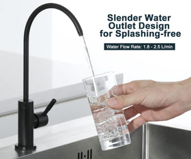 ESOW lead-free SUS304 kitchen faucet for safe water and durability.