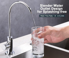 ESOW lead-free SUS304 stainless steel faucet delivers safe, rust-resistant daily performance
