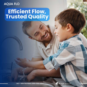 ESP Water Products Aquatec DDP 5800 installed in an RO system shows steady inline performance