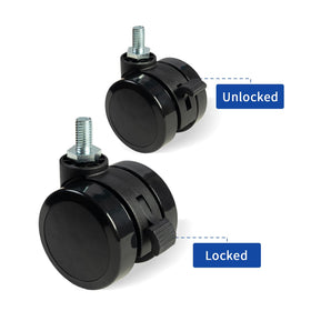 ESpefy included wrench tool simplifies caster installation.