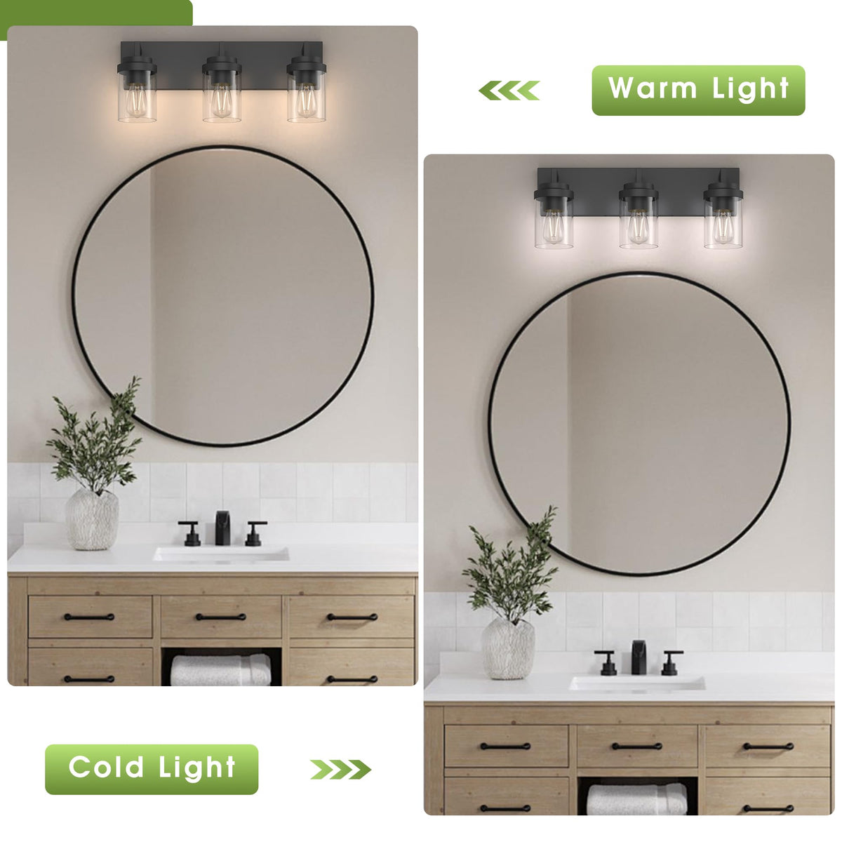 Espird light can be mounted up or down for flexible styling.