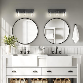 Espird durable metal frame and thick glass shade withstand daily use.