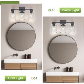 Espird vanity light with E26 socket supports a wide range of bulbs