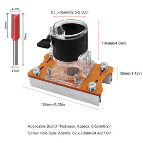 Espusta 2-in-1 slotting and edge planning in one compact base