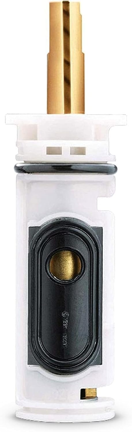 Essential Values Moen 1222 cartridge front view for quick replacement and reliable flow.