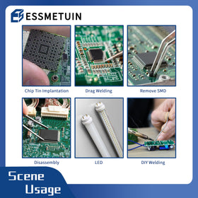 Essmetuin electronic repair kit aids quick circuit board fixes.