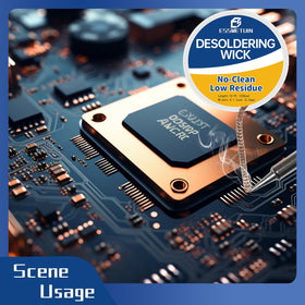 Essmetuin lead-free flux and paste combo promotes safer soldering.