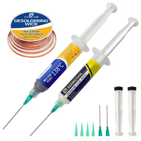 Essmetuin Sn42/Bi58 solder paste 30g for precise, lead-free joints.