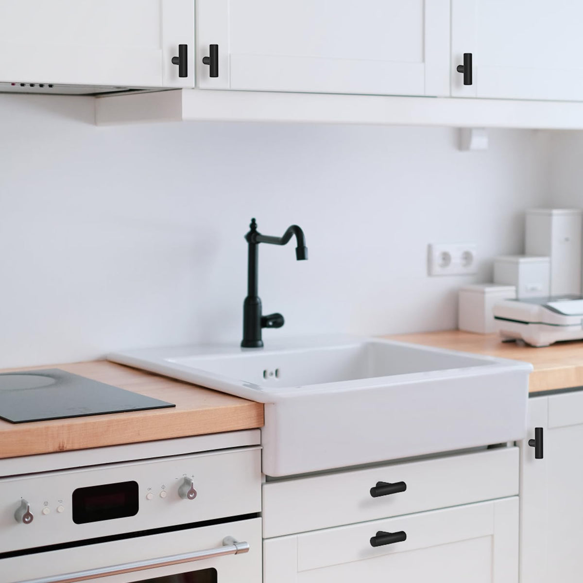 Estmoon cabinet knobs show versatile compatibility for drawers and wardrobes.