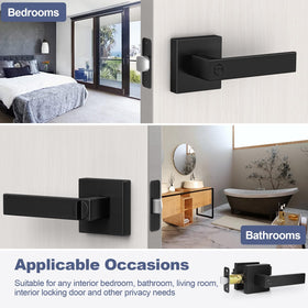 Estmoon anti-rust zinc alloy construction on heavy-duty black lever.