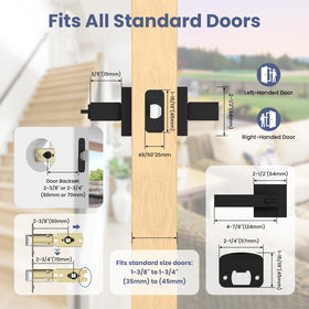 Estmoon corrosion-resistant finish withstands humidity and daily use.