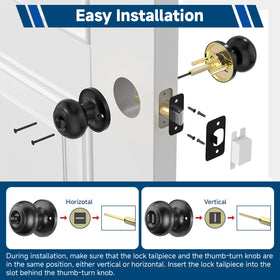 Estmoon easy one-person installation with included hardware.