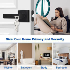 Estmoon heavy-duty hardware zinc brass assembly for lasting performance in busy entryways.