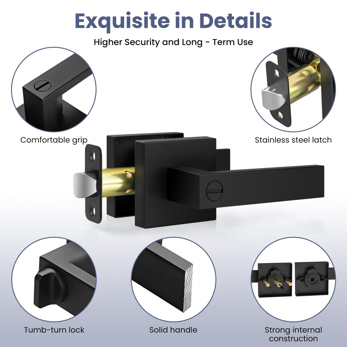 Estmoon interior knob delivers silent operation with near-zero noise.