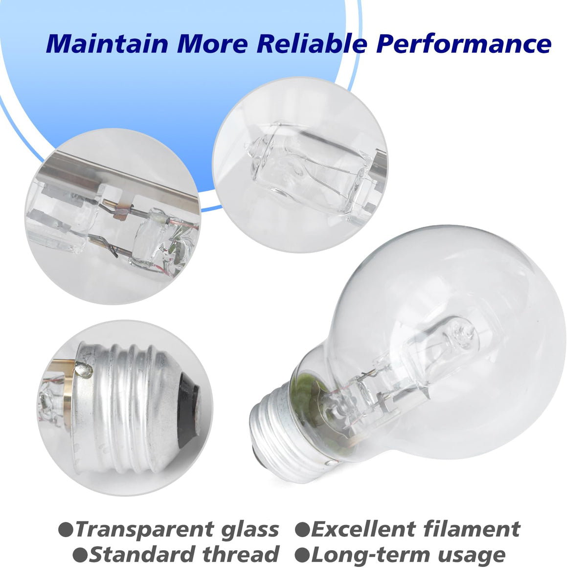 Esttlamer flicker-free design for steady illumination throughout the day