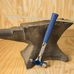 Ideal for auto body workflows, this hammer helps riveting, peening, and metal shaping.