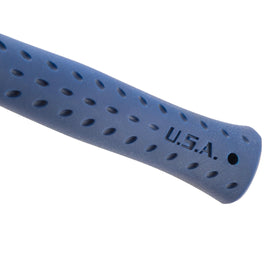 Estwing Big Blue blue UV coating protects the head on site