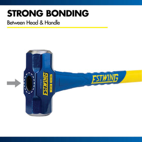 Estwing concrete demolition scenario demonstrates heavy-duty performance.