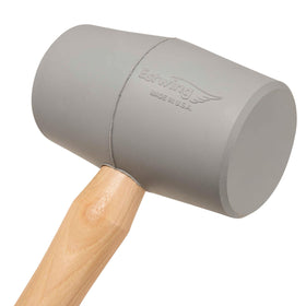 Estwing Deadhead rubber head prevents marring during delicate assembly tasks.