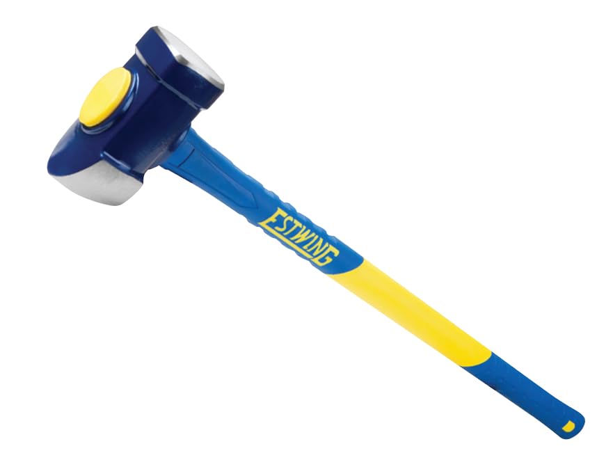 Estwing demolition sledgehammer with 36-inch fiberglass handle for fatigue-free use