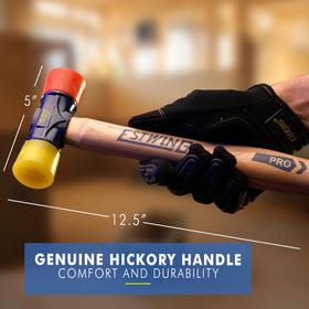 Estwing DFH12 rubber mallet with hard-face for tougher blows