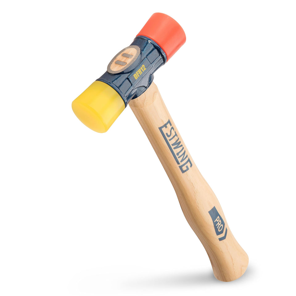 Estwing DFH12 rubber mallet with soft-face for non-marring assembly tasks