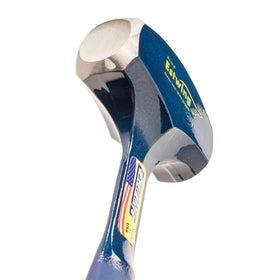One-piece forged construction provides lasting durability for Estwing drilling hammer.