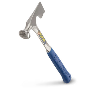 Estwing drywall hammer with milled face for precise nail driving and slip resistance.