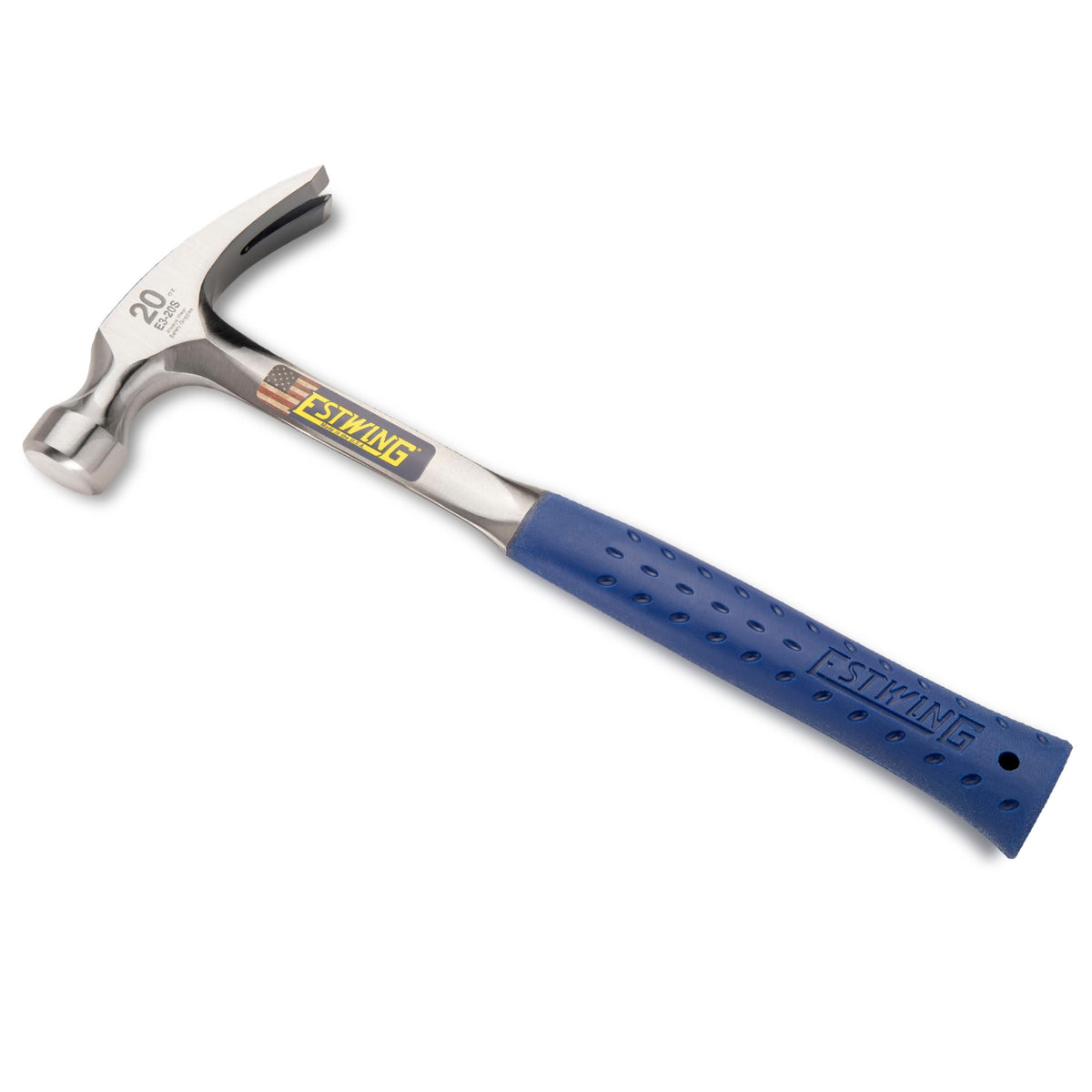 Estwing E3-20S handle with shock reduction grip for comfortable use