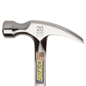 Estwing E3-20S one-piece forged construction for maximum strength