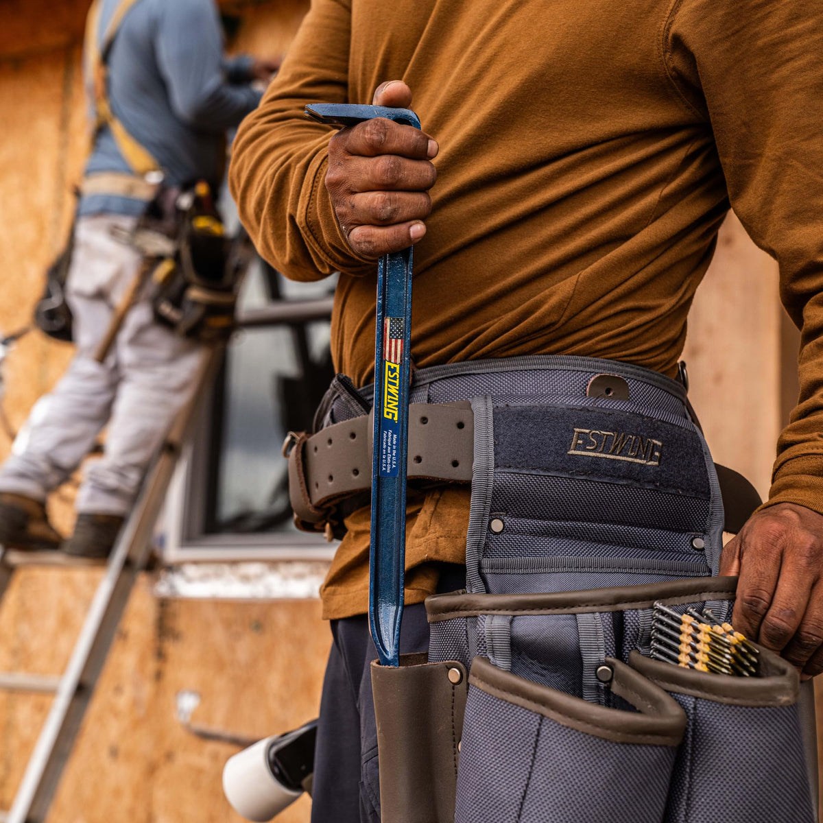 Estwing one piece forged steel construction delivers reliable strength
