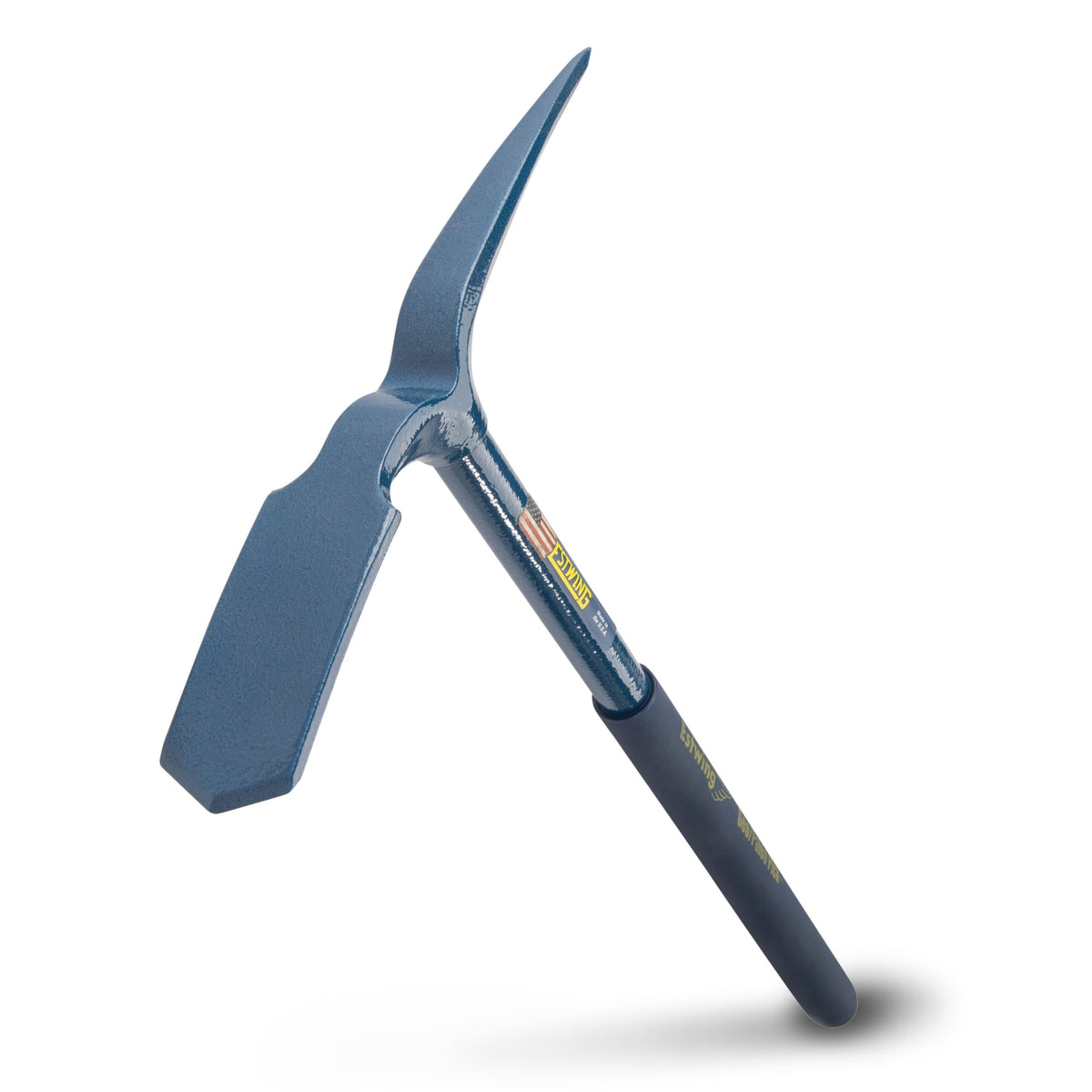 Estwing Geo/Paleo Rock Pick full tool view highlighting sturdy steel construction for field geologists.
