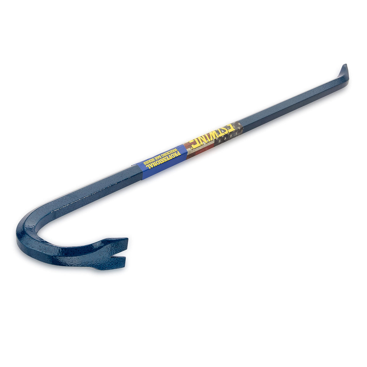 Estwing Gooseneck Wrecking Bar 30 slotted hook end for nail removal