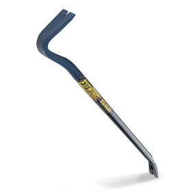 Estwing Gooseneck Wrecking Bar Pro 36 with angled chisel end for prying and lifting nails.