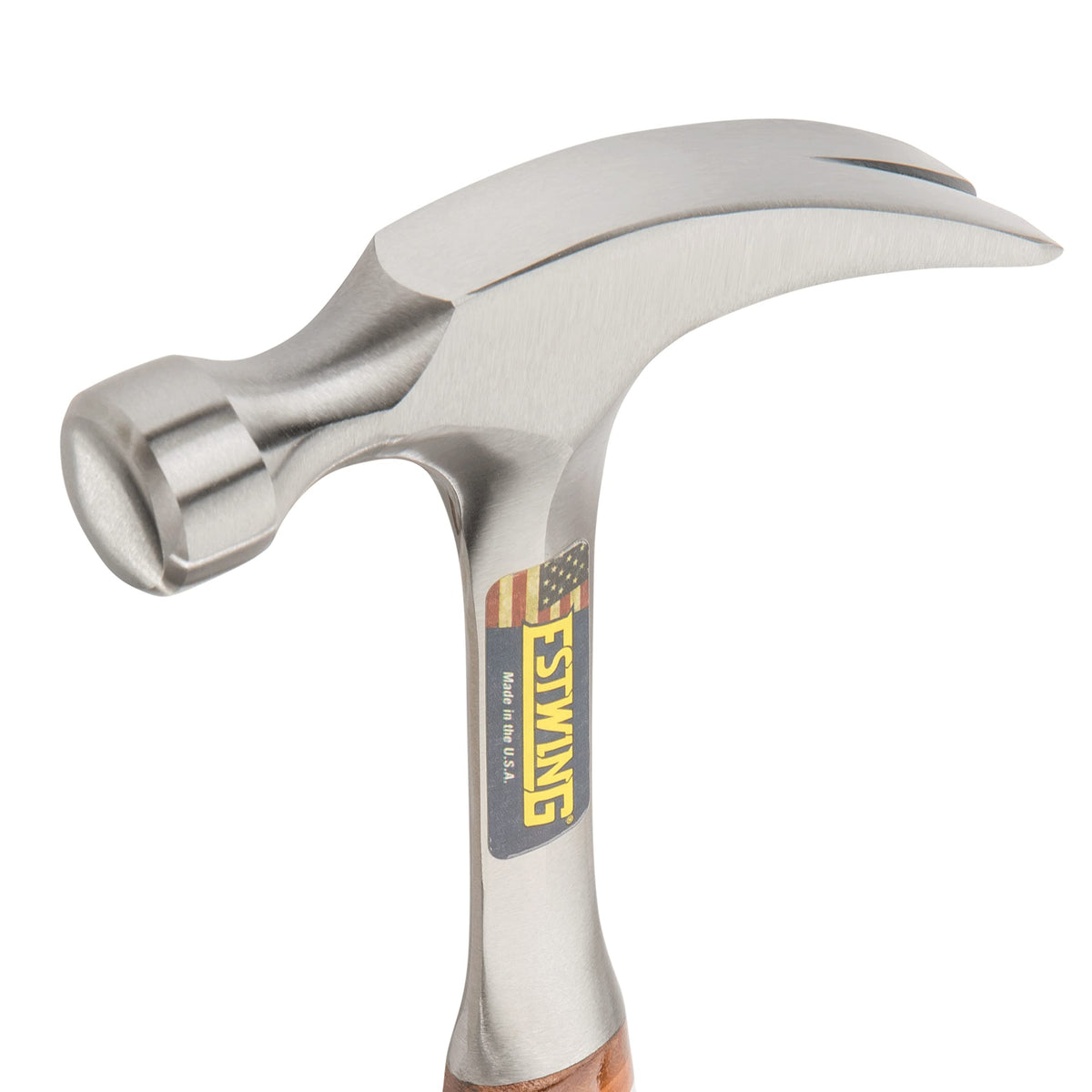 Estwing one-piece forged steel construction delivers lasting durability for heavy use.