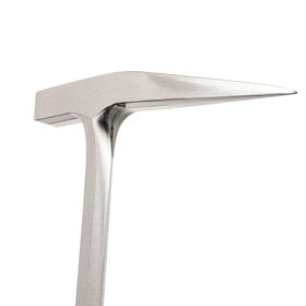 Estwing Rock Pick 13 oz forged in one piece for durability.