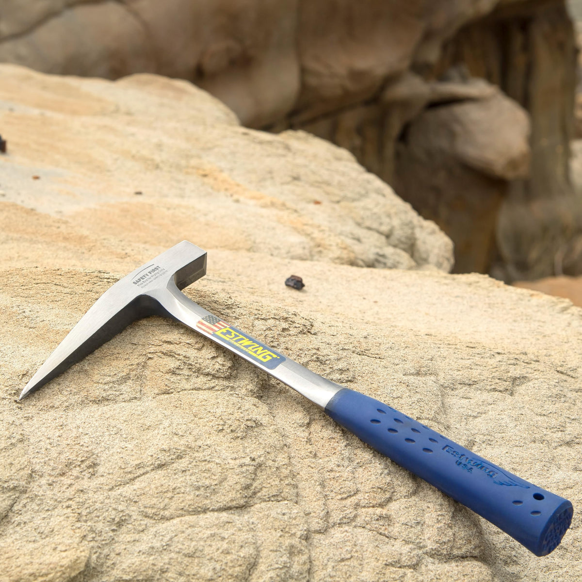 Estwing Rock Pick 22oz made in USA crafted in Rockford, IL.